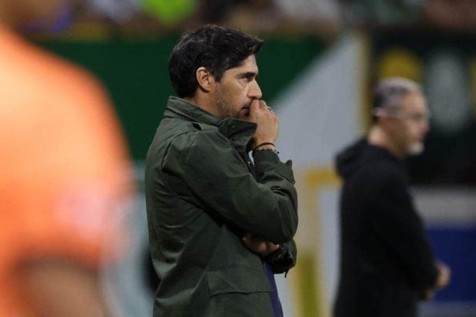 Abel conduz Palmeiras a garantir a melhor campanha geral da fase de grupos da Libertadores com uma rodada de antecipação -  (crédito: Foto: Cesar Greco/Palmeiras)