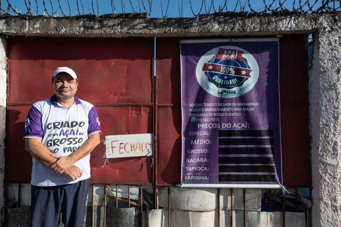 Barcos carregados chegam às feiras do açaí de Belém durante a madrugada - (crédito: Rafael Guadeluppe/NurPhoto via Getty Images) Barcos carregados chegam às feiras do açaí de Belém durante a madrugada - (crédito: Rafael Guadeluppe/NurPhoto via Getty Images)