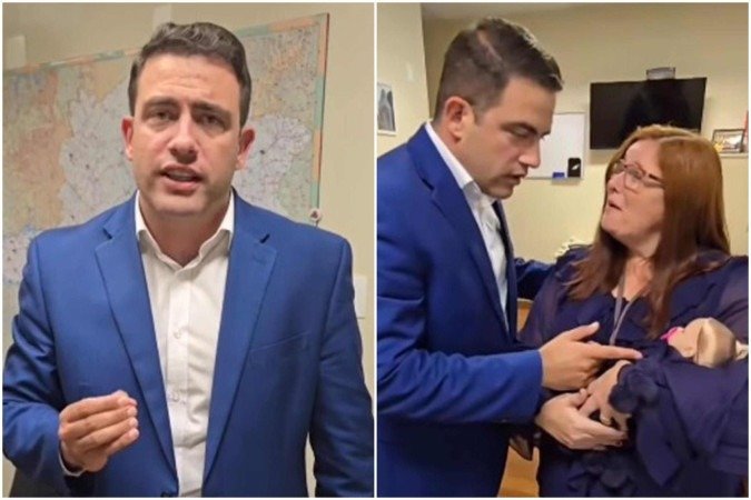 O deputado mineiro anunciou o projeto de lei com um vídeo em que sugere que os O deputado mineiro anunciou o projeto de lei com um vídeo em que sugere que os