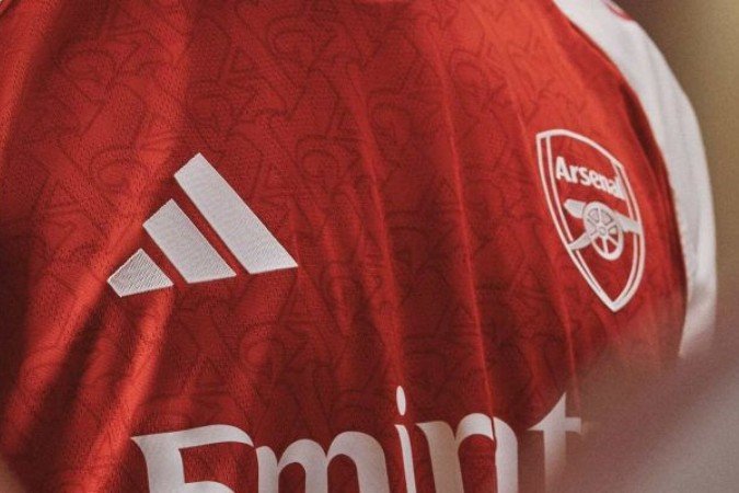 Novo uniforme do Arsenal para 2025/26 - (crédito: Foto: Divulgação) Novo uniforme do Arsenal para 2025/26 - (crédito: Foto: Divulgação)