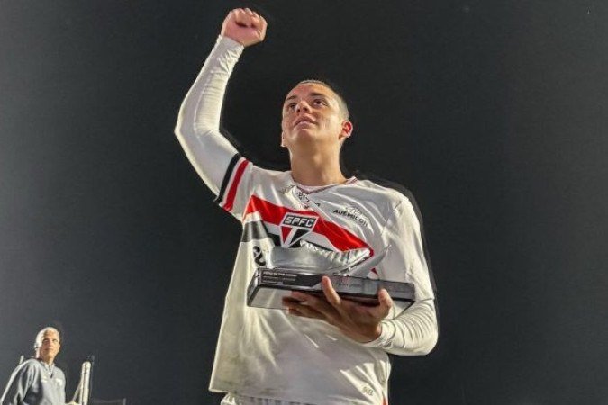 Lucca entrou na reta final e fez o gol de empate do São Paulo - (crédito: Foto: Erico Leonan/São Paulo FC) Lucca entrou na reta final e fez o gol de empate do São Paulo - (crédito: Foto: Erico Leonan/São Paulo FC)