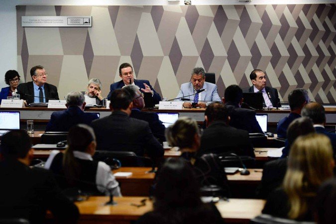 O ministro negou a acusação, voltando a colocar as fraudes na conta do governo de Jair Bolsonaro, quando Moro era ministro da Justiça - (crédito: Saulo Cruz/Agência Senado) O ministro negou a acusação, voltando a colocar as fraudes na conta do governo de Jair Bolsonaro, quando Moro era ministro da Justiça - (crédito: Saulo Cruz/Agência Senado)