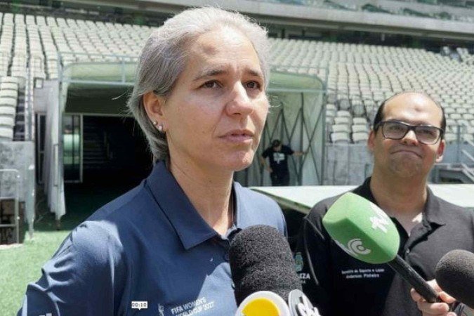 Valesca Araújo, head de competição e serviço às equipes da Copa do Mundo Feminina -  (crédito: Foto: Reprodução)