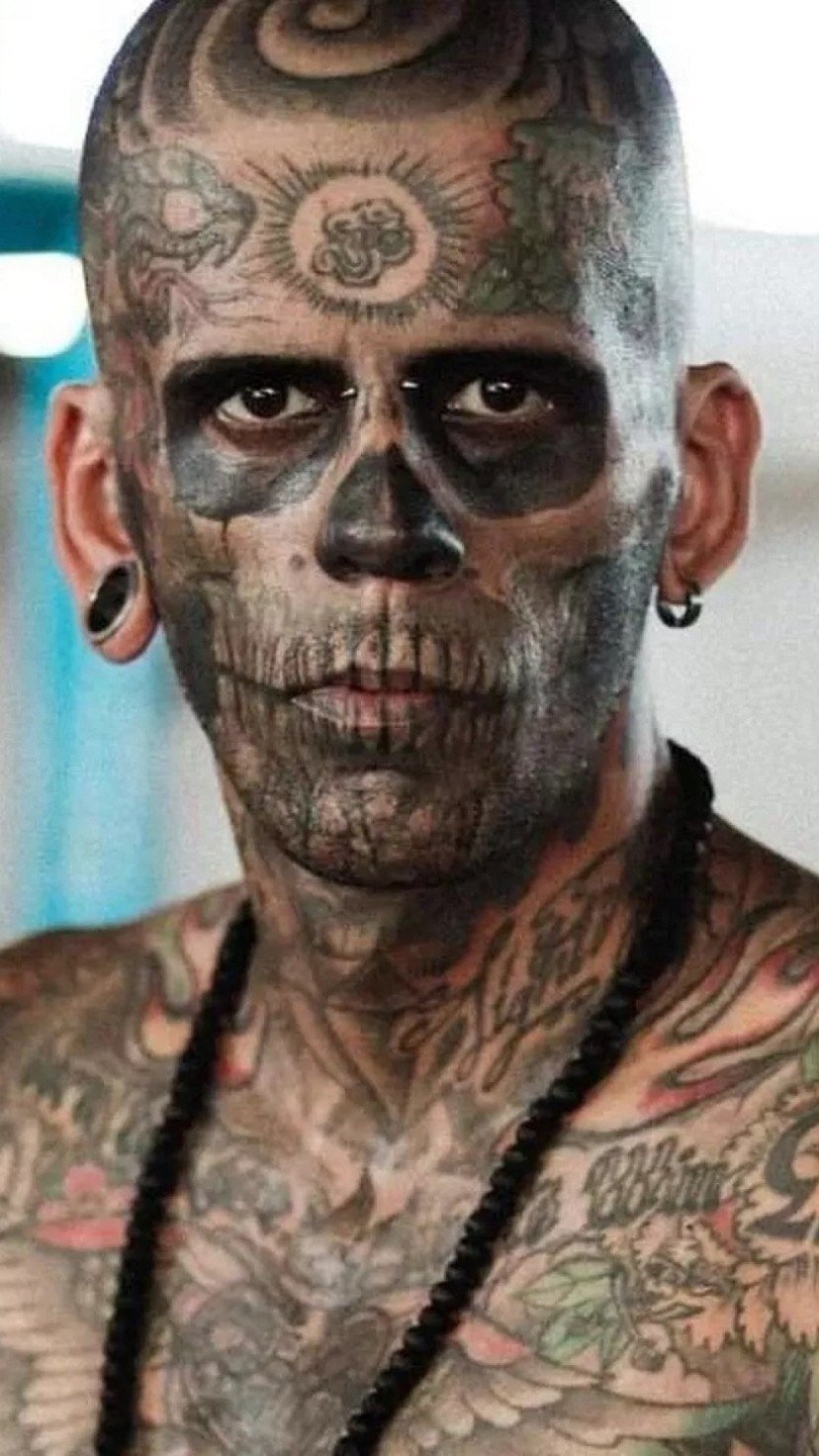 O fim do homem mais tatuado do Brasil