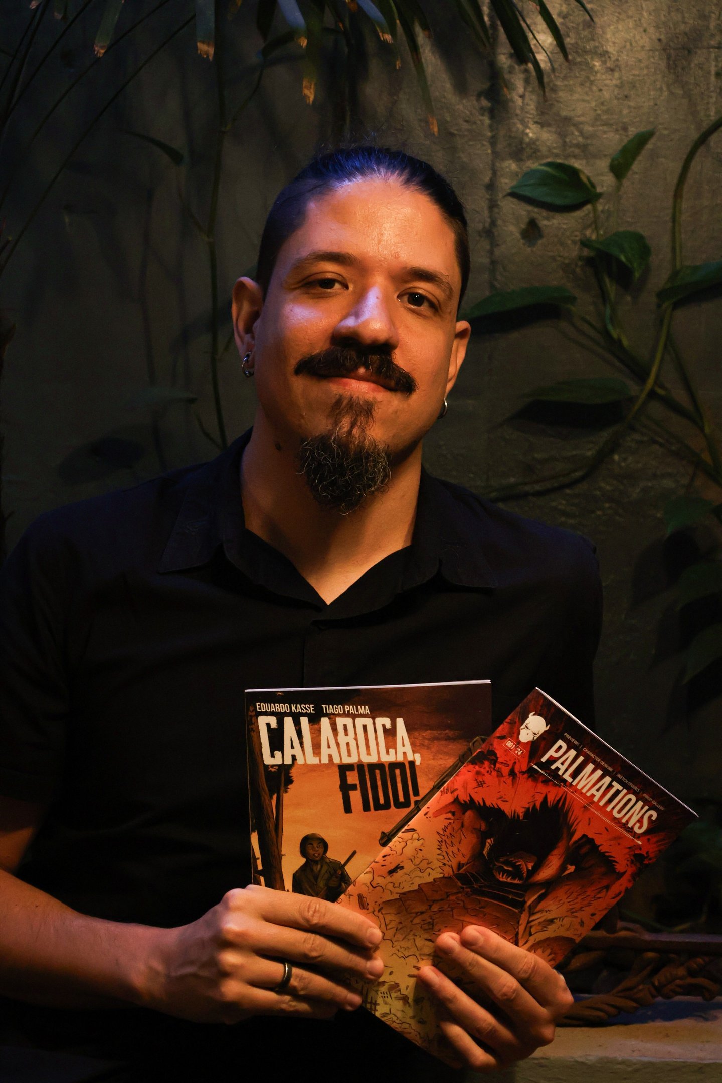 class= 15/05/2025 Bruna Gaston CB/DA Press. Tiago Palma, ilustrador da Marvel