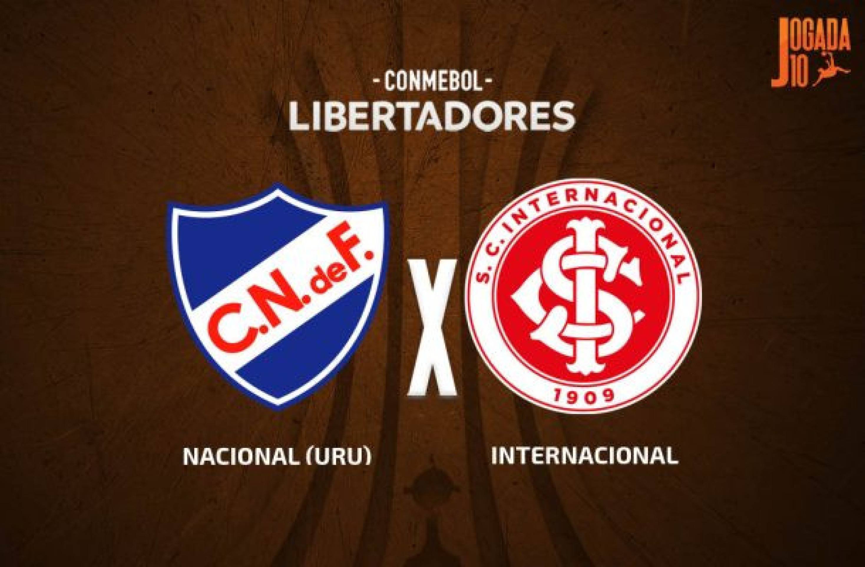 Nacional-URU x Internacional, AO VIVO, com a Voz do Esporte, às 17h30