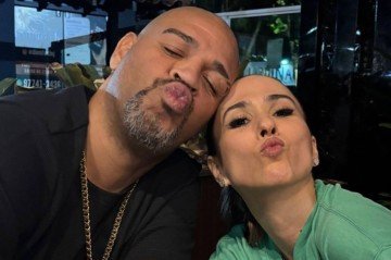 Tatá Werneck explica saída de Adriano Imperador em gravação da Globo
 -  (crédito: Redes Sociais)