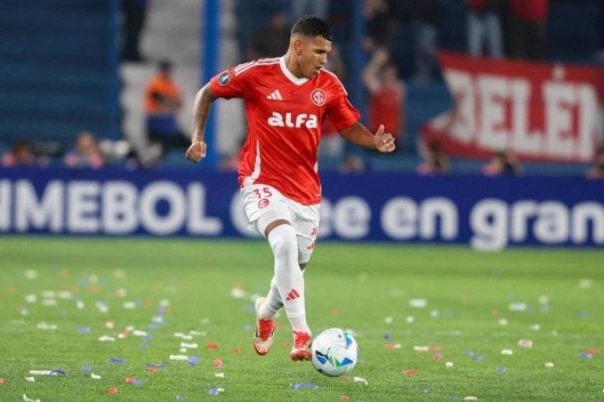 Braian Aguirre foi um dos destaques da primordial vitória do Inter na reta final da fase de grupos da Libertadores - (crédito: Foto: Ricardo Duarte / Internacional ) Braian Aguirre foi um dos destaques da primordial vitória do Inter na reta final da fase de grupos da Libertadores - (crédito: Foto: Ricardo Duarte / Internacional )
