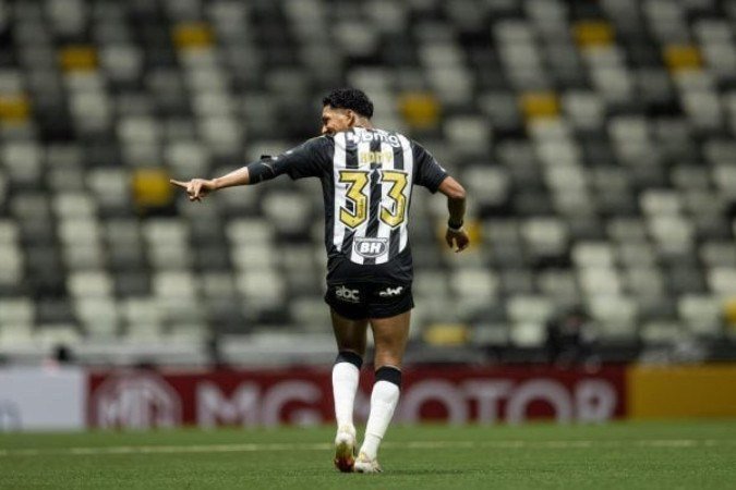 Rony marcou o terceiro gol da vitória do Galo - (crédito: Foto: Pedro Souza/Atlético) Rony marcou o terceiro gol da vitória do Galo - (crédito: Foto: Pedro Souza/Atlético)