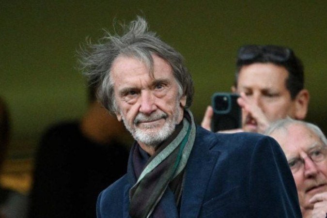 Fortuna de Jim Ratcliffe caiu de £ 23,5 bilhões (R$ 171 bilhões) para £ 17 bilhões (R$ 123,4 bilhões) em 12 meses -  (crédito: Foto: Justin Setterfield/Getty Images)