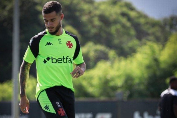 Coutinho é uma das referência do Vasco, porém ainda tenta dar mais retorno técnico na temporada - (crédito: Foto: Matheus Lima/ CRVG) Coutinho é uma das referência do Vasco, porém ainda tenta dar mais retorno técnico na temporada - (crédito: Foto: Matheus Lima/ CRVG)
