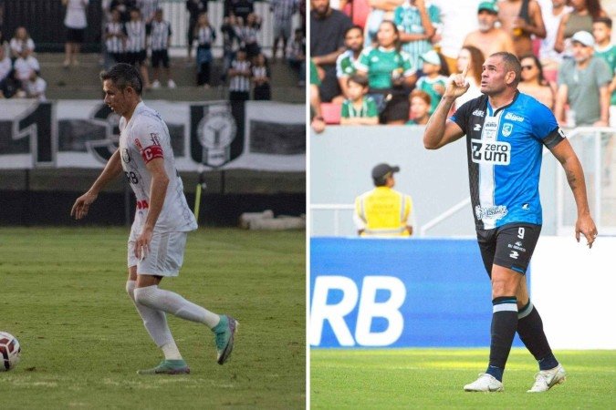 Romarinho e Wallace Pernambucano estão no top-5 de maiores artilheiros da história da Série D e miram ajudar Ceilândia e Capital, respectivamente, em busca do o - (crédito: Diller Abreu - Ueslei Costa/CapitalSAF) Romarinho e Wallace Pernambucano estão no top-5 de maiores artilheiros da história da Série D e miram ajudar Ceilândia e Capital, respectivamente, em busca do o - (crédito: Diller Abreu - Ueslei Costa/CapitalSAF)