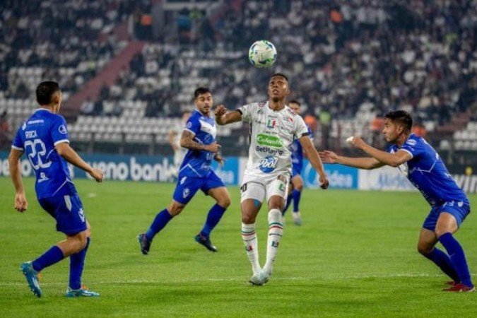 Once Caldas venceu o San José por 2 a 1 e assumiu a liderança do Grupo F - (crédito: - Foto: Divulgação/Conmebol) Once Caldas venceu o San José por 2 a 1 e assumiu a liderança do Grupo F - (crédito: - Foto: Divulgação/Conmebol)