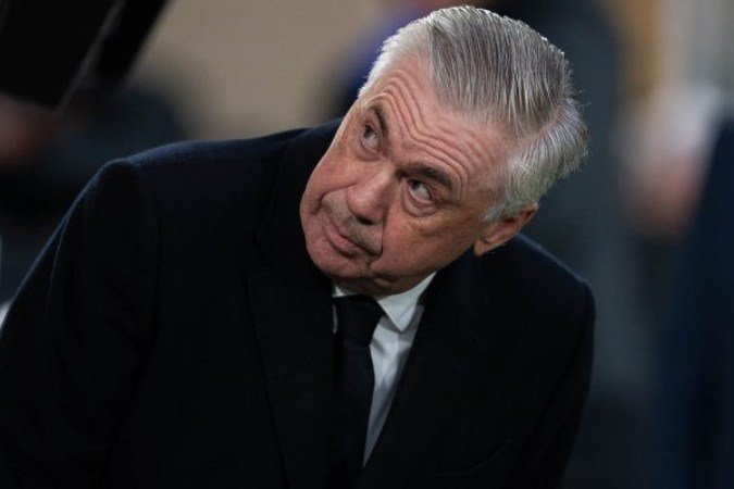 Ancelotti se apresenta à seleção no dia 26 de maio - (crédito: Aitor Alcalde/Getty Images) Ancelotti se apresenta à seleção no dia 26 de maio - (crédito: Aitor Alcalde/Getty Images)