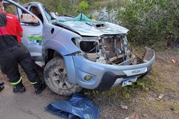 Sinistro ocorreu na BR-402, próxima à região dos Lençóis Maranhenses, no litoral do Maranhão -  (crédito: Reprodução/PRF-MA)