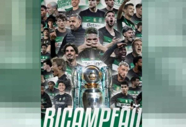 Foto: Arte do Sporting no Instagram
