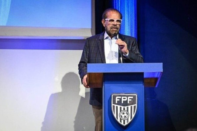 Reinaldo Carneiro Bastos oficializou sua candidatura à presidência da CBF - (crédito: Rodrigo Corsi/Ag. Paulistão) Reinaldo Carneiro Bastos oficializou sua candidatura à presidência da CBF - (crédito: Rodrigo Corsi/Ag. Paulistão)