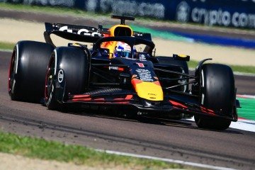 Verstappen não deu chance para Piastri e Norris e venceu -  (crédito:  AFP)