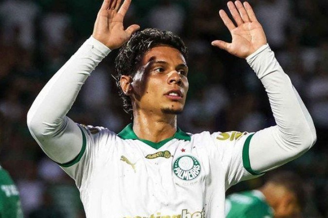 RICHARD RÍOS - Não repetiu as boas atuações. Facilmente anulado pela marcação do Bragantino, No auxílio à defesa, razoável. Porém, amarelado e com pouco brulho, saiu para a entrada de Lucas Evangelista aos 15 do 2º tempo.  NOTA 5,0. Foto: Cesar Greco/Palmeiras