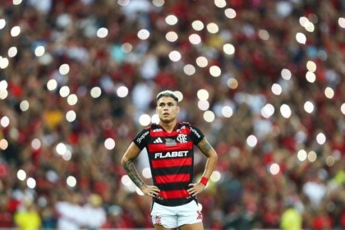 LUIZ ARAÚJO - Foi um jogador perigoso, mas pecou nas finalizações e não conseguiu estufar a rede. NOTA: 6,0. Foto: Gilvan de Souza/Flamengo