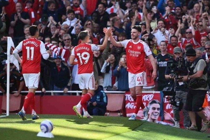 Arsenal derrota o Newcastle e confirma participação na Champions 2025/2026 -  (crédito: Foto: Mike Hewitt/Getty Images)