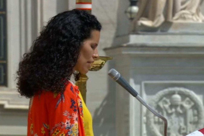 Brasiliense faz leitura em missa inaugural do papa Leão XIV - (crédito: Reprodução/Vaticano/Vaticano) Brasiliense faz leitura em missa inaugural do papa Leão XIV - (crédito: Reprodução/Vaticano/Vaticano)