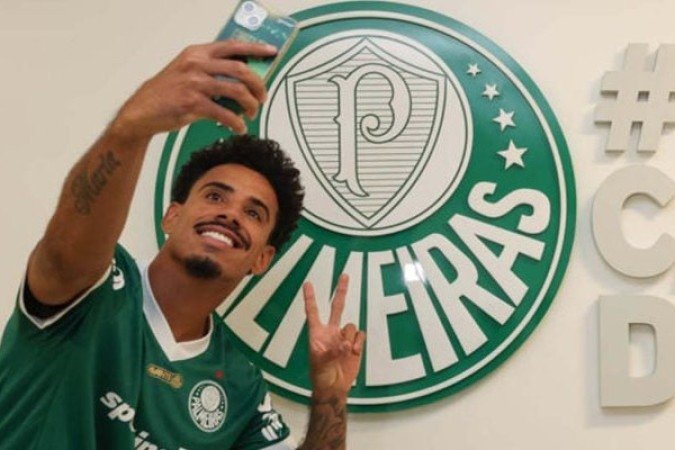 LUCAS EVANGELISTA - Substituto de Richard Ríos aos 15 da etapa final. Não fez muito mais do que o titular. Discreto. NOTA 5,0. Foto: Cesar Greco/Palmeiras