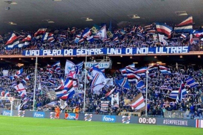 Torcidada Sampdoria pode ver o seu time evitar o rebaixamento para a Terceirona graças a uma punição de rival - (crédito: Foto: Reprodução) Torcidada Sampdoria pode ver o seu time evitar o rebaixamento para a Terceirona graças a uma punição de rival - (crédito: Foto: Reprodução)