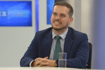 Presidente do PSB-DF, Rodrigo Dias, em entrevista ao CB.Poder -  (crédito:  Marcelo Ferreira/CB/D.A Press)