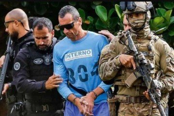 Marcos Camacho, o Marcola, 
é a liderança máxima do PCC   -  (crédito: Sergio Lima/AFP)