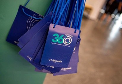 O Bernoulli 360° é um evento destinado para troca debates sobre a área da educação -  (crédito: Bernoulli/Reprodução)