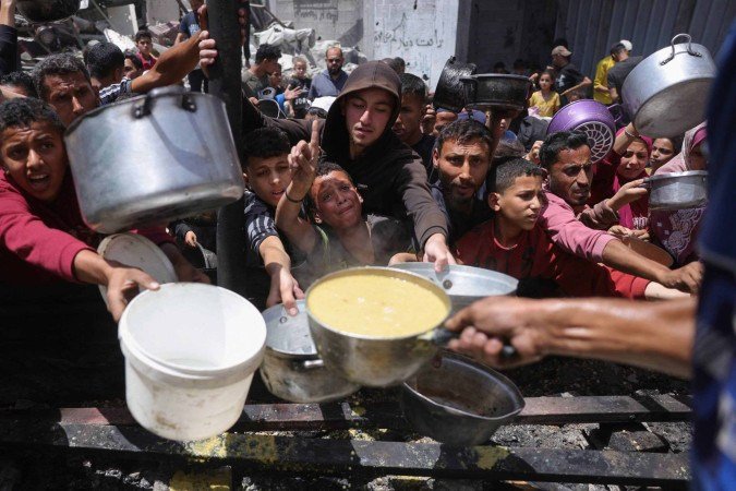 A distribuição de alimentos e suprimentos tem se revelado insuficiente, agravando a crise - (crédito: AFP) A distribuição de alimentos e suprimentos tem se revelado insuficiente, agravando a crise - (crédito: AFP)