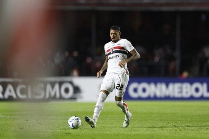 Ruan tem contrato de empréstimo com o São Paulo até o meio do ano - (crédito: Foto: Paulo Pinto/São Paulo FC) Ruan tem contrato de empréstimo com o São Paulo até o meio do ano - (crédito: Foto: Paulo Pinto/São Paulo FC)
