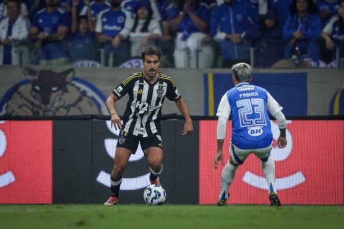 IGOR GOMES – Pouco efetivo na criação e com muitas funções defensivas. Mais parecia um volante do que um armador. NOTA 5,0. Foto:Pedro Souza / Atlético