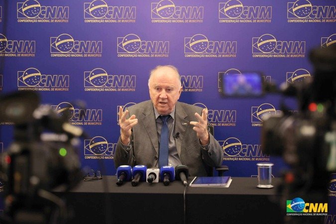 Ziulkoski diz que municípios serão penalizados caso não haja um mecanismo claro de compensação - (crédito: Robson Cesco/ Agência CNM) Ziulkoski diz que municípios serão penalizados caso não haja um mecanismo claro de compensação - (crédito: Robson Cesco/ Agência CNM)