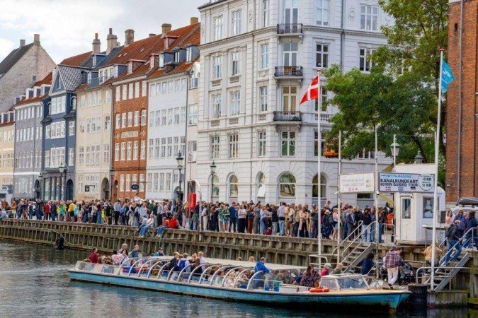 Copenhague se destaca na categoria de Meio Ambiente e Economia no Índice de Cidades mais felizes em 2025 - (crédito: Getty Images) Copenhague se destaca na categoria de Meio Ambiente e Economia no Índice de Cidades mais felizes em 2025 - (crédito: Getty Images)
