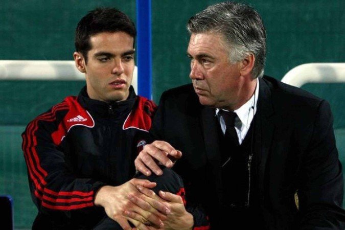Ancelotti foi técnico do Kaká no melhor momento da carreira do brasileiro - (crédito: Foto: Ryan Pierse/Getty Images) Ancelotti foi técnico do Kaká no melhor momento da carreira do brasileiro - (crédito: Foto: Ryan Pierse/Getty Images)