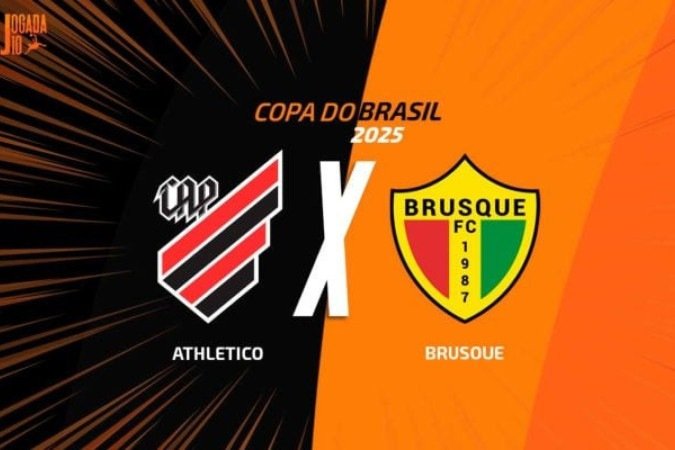 Furacão recebe o Brusque pelo jogo de volta da terceira fase da Copa do Brasil - (crédito: Foto: Arte/Jogada10) Furacão recebe o Brusque pelo jogo de volta da terceira fase da Copa do Brasil - (crédito: Foto: Arte/Jogada10)