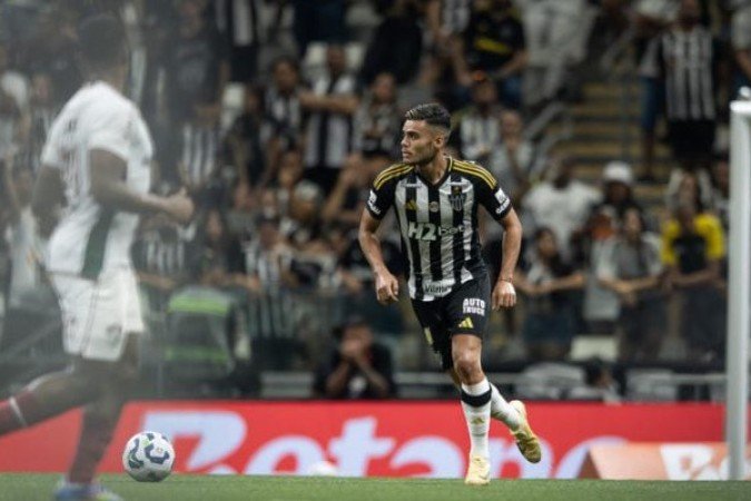 FAUSTO VERA – Substituiu Gabriel Menino para fechar ainda mais a defesa e cumpriu o seu papel. NOTA 6,0.Foto: Pedro Souza / Atlético