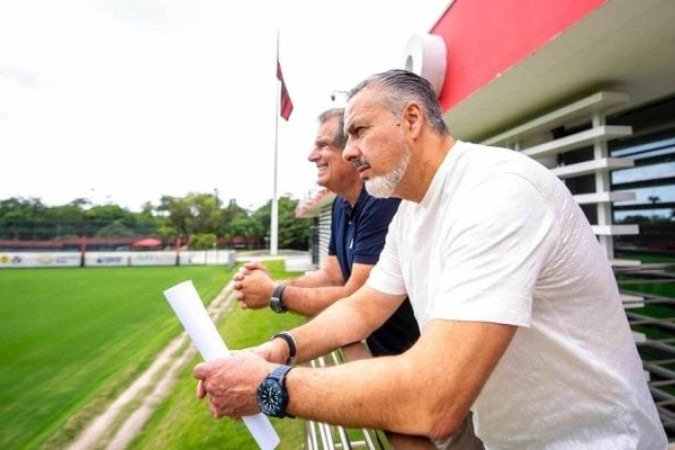 José Boto já começa a monitorar jogadores para o Flamengo -  (crédito: Foto: Marcelo Cortes / CRF)