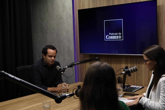 No Podcast do Correio, o CEO da Circula Vidro, Fábio Ferreira - (crédito: Bruna Gaston CB/DA Press) No Podcast do Correio, o CEO da Circula Vidro, Fábio Ferreira - (crédito: Bruna Gaston CB/DA Press)