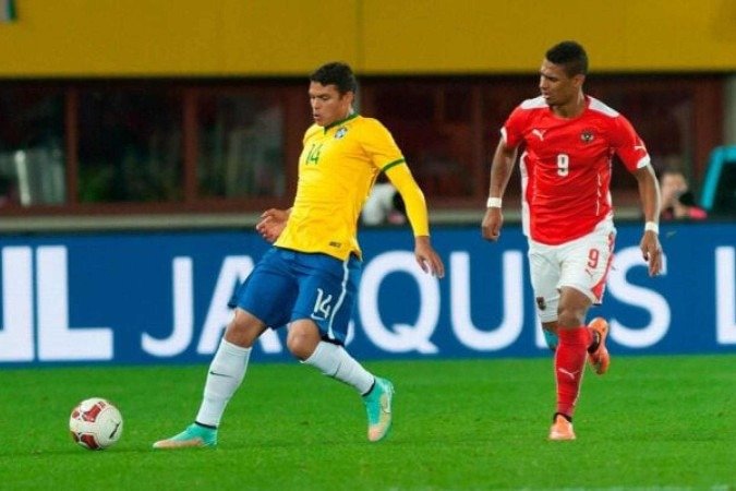 Thiago Silva jogou quatro Copas do Mundo pela Seleção - (crédito: Foto: Wikimedia commons/ Ailura) Thiago Silva jogou quatro Copas do Mundo pela Seleção - (crédito: Foto: Wikimedia commons/ Ailura)