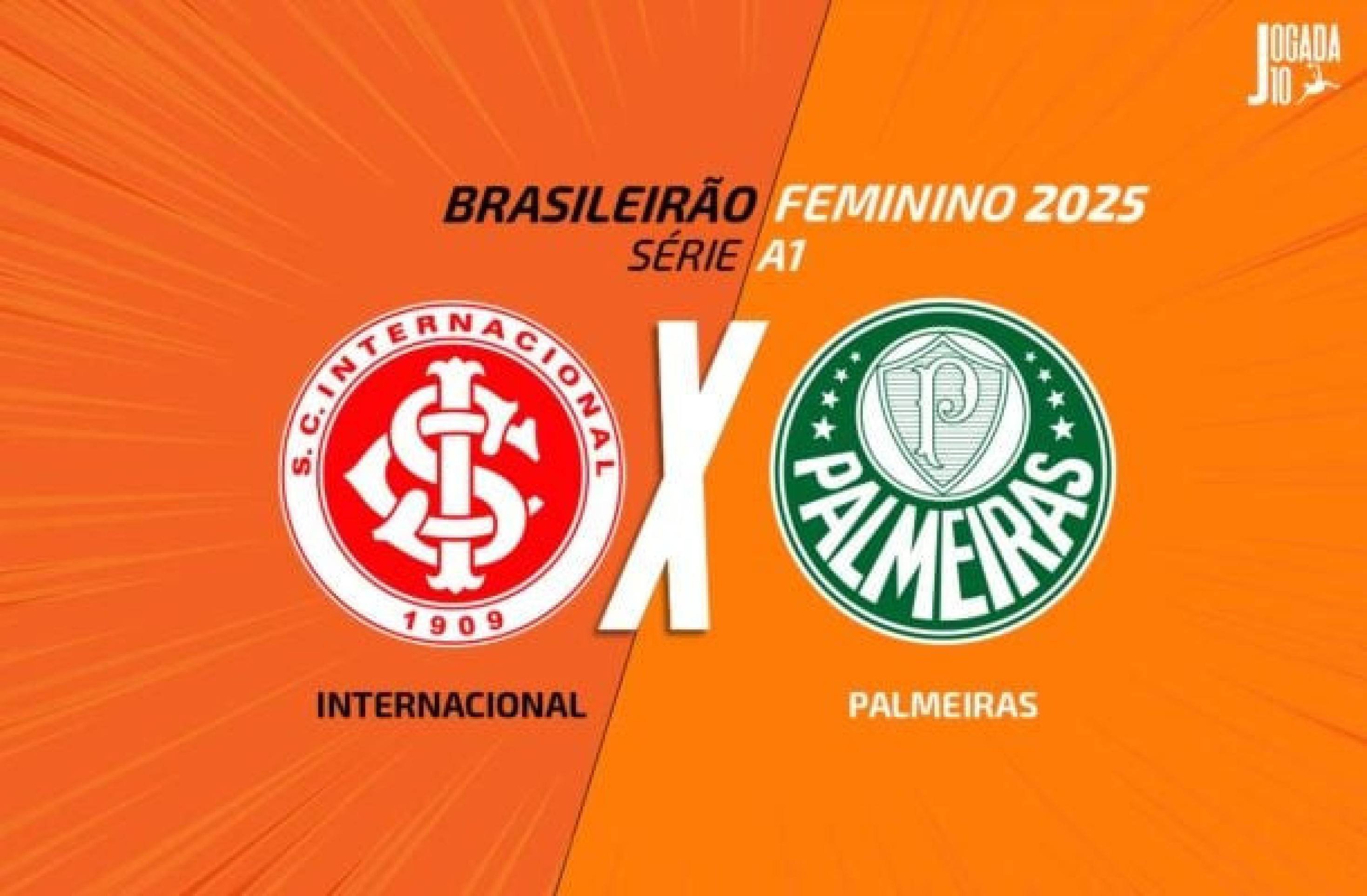Internacional x Palmeiras (feminino): onde assistir, escalações e arbitragem