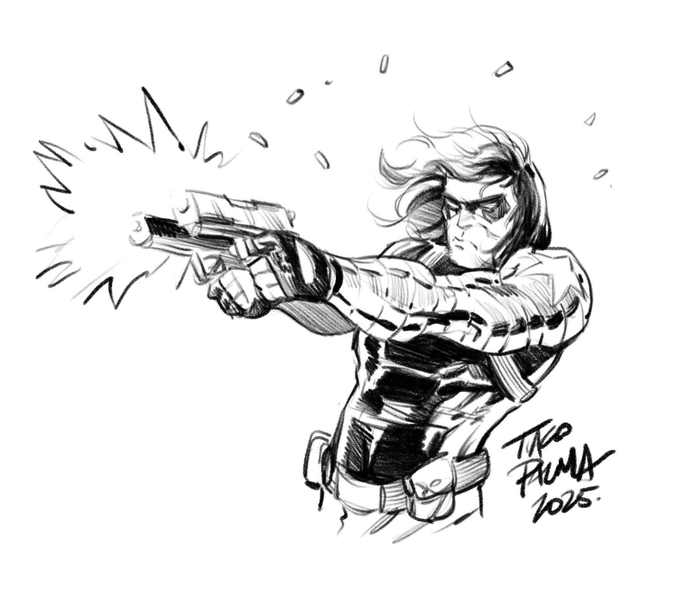 Imagem feita com exclusividade para o Correio Tiago Palma, ilustrador da Marvel