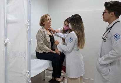 O ambulatório geral é apenas um dos serviços para comunidade ofertados pelas faculdades de Brasília -  (crédito: UCB/Reprodução)