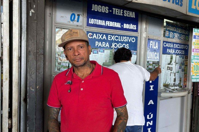 Arilson é morador de Ceilândia e como a maioria dos apostadores, sonha em usar o dinheiro para viajar e ajudar a família