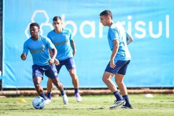 Grêmio precisará conquistar um triunfo por dois ou mais gols de diferença pela sexta vez no ano para garantir classificação para as oitavas de final da Copa do Brasil - (crédito: Foto: Lucas Uebel / Grêmio FBPA) Grêmio precisará conquistar um triunfo por dois ou mais gols de diferença pela sexta vez no ano para garantir classificação para as oitavas de final da Copa do Brasil - (crédito: Foto: Lucas Uebel / Grêmio FBPA)
