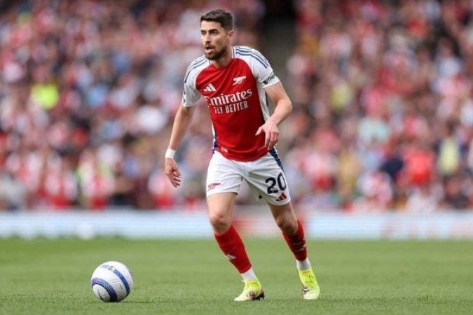 Jorginho vai defender o Arsenal até o fim da temporada europeia - (crédito: Foto: Alex Davidson/Getty Images) Jorginho vai defender o Arsenal até o fim da temporada europeia - (crédito: Foto: Alex Davidson/Getty Images)