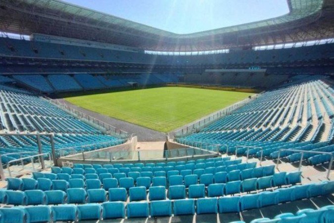 Episódio violento aconteceu perto da Arena do Grêmio nesta noite -  (crédito: Foto: Divulgação / Arena do Grêmio)