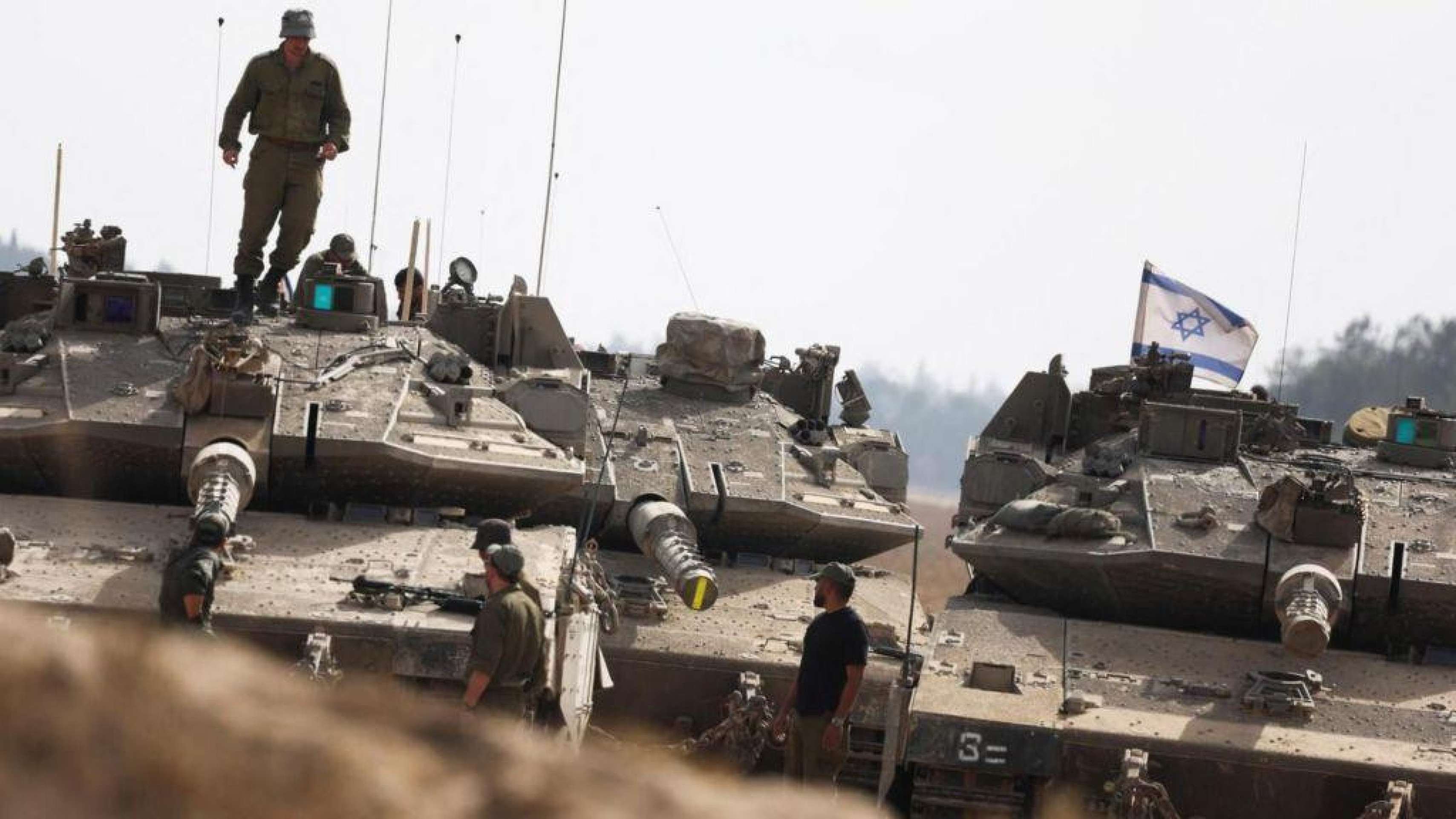 Autoridades do Hamas deram uma resposta fria ao rascunho aprovado por Israel, mas disseram que queriam estudar a proposta mais de perto antes de dar uma resposta formal -  (crédito: EPA)